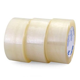 IDL Packaging 2-inch x 110-yard Medium Strength Clear Packing Tape (Pack of 3 Rolls) for Moving, Shipping and Storage â Carton Sealing Tape Roll for Long-Lasting Bonding Even Overstuffed Packages
