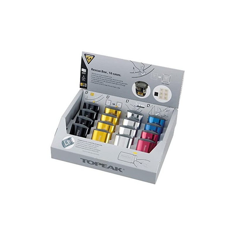 Topeak 16-Piece Rescue Box