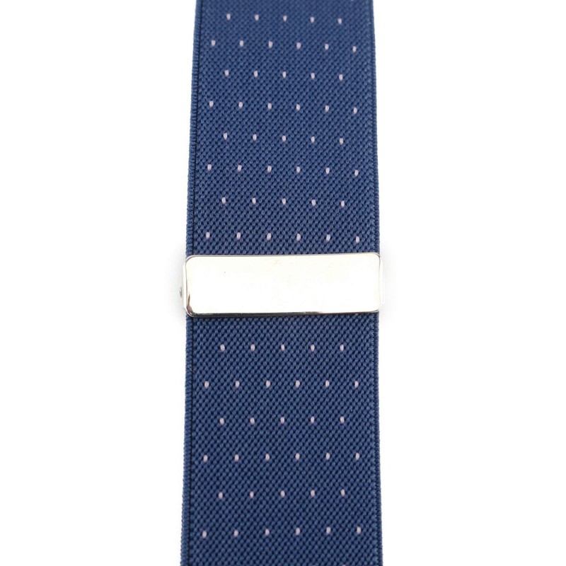 TigerTie Unisex Y-Shaped Braces with 3 Extra-Strong Clips, Colour with