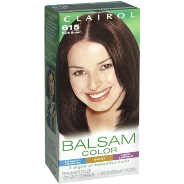 Balsam Permanent Color - 615 Dark Brown 1 Each (Pack of 11)