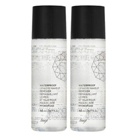 fmgt Waterproof Lip & Eye Makeup Remover, 110ml, 2 pcs / fmgt 워터 프루프 립앤아이 메이크업 리무버, 110ml, 2개
