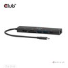 Club3D CSV-2553 USB C® 7 in1 Hub=>HDMI™4K60Hz/SD-TF,2X USB A/USB C