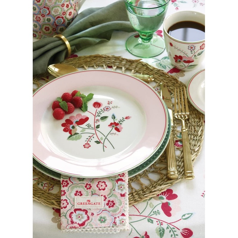 GreenGate Selma STWSUGSEL1904 Sugar Bowl Pale Pink 10 cm