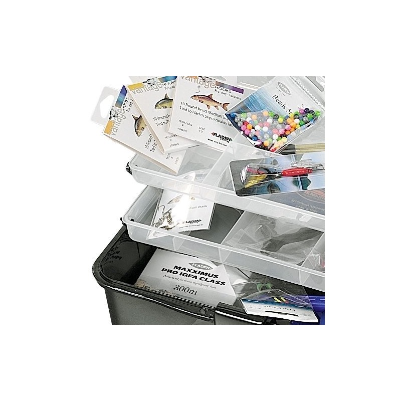 FLADEN BARBED FRESHWATER Loaded Cantilever Coarse Tackle Box - A