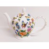 Magic Garden Teapot Fine Bone China Flowers & Butterflies Small