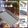 Hisencn Cast Iron Griddle Insert for Nexgrill 720-0830H, Nexgrill 720-0830X,