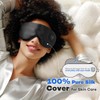 Ezona Silk Cordless Heated Eye Mask, Warm Eye Compress Mask