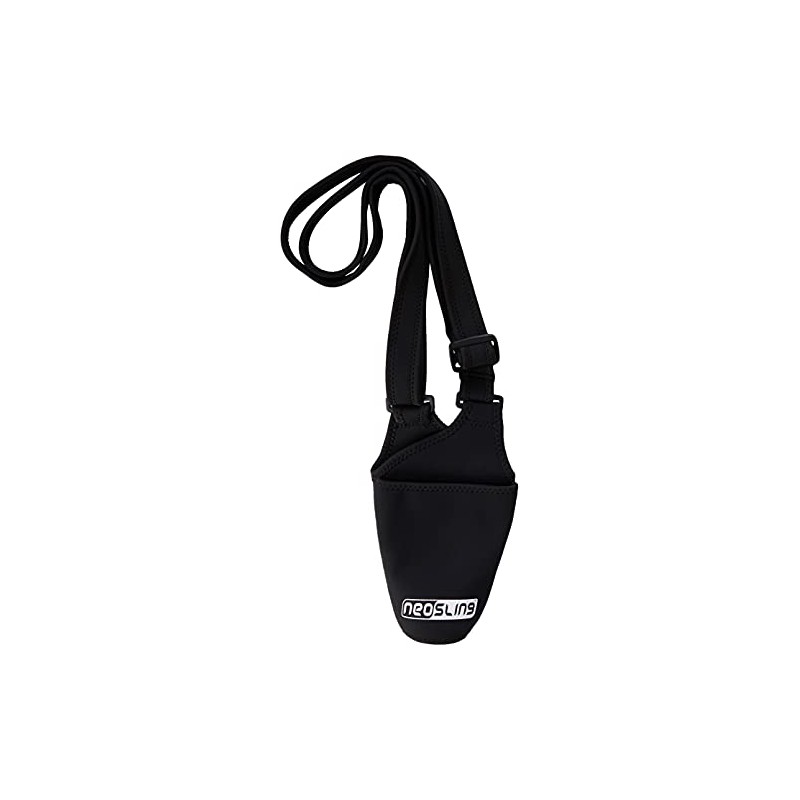 H2O4K9 Neoprene Water Bottle Carrier, Jet Black