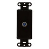 Leviton Decora Insert, F Connector, 40681-B, Brown