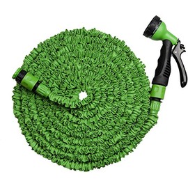 MAGIC FleXx Flexible Garden Hose 5 > 15 Metres Green 8 in 1 Locking Nozzle