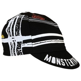 Cinelli Bike Cap Vintage Rider Monster Track 2019 Rider Caps, black