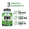 American Standard Supplements Zinc 100mg, Vitamin C 1000mg, Vitamin D3