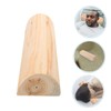 Baluue Wooden Cervical Pillow for Neck Sauna Room Relaxation Support