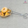 Importeek Pinzas Tenazas Acero Inoxidable Ensalada Hielo Pan Mediano