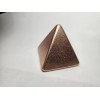 PYRAMID Solid Copper Pyramid - 1.675 inches -Brushed Finish