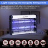 Electric Bug Zapper Indoor Insect Killer with Replacements Bulbs 20W