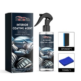 Homonth Interior Coating Agent, Instrument Panel Seat Leather Multi-Purpose Refurbishment Cleaning Agent