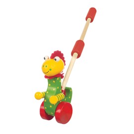 Orange Tree Toys Dinosuar Push Along (Boxed)