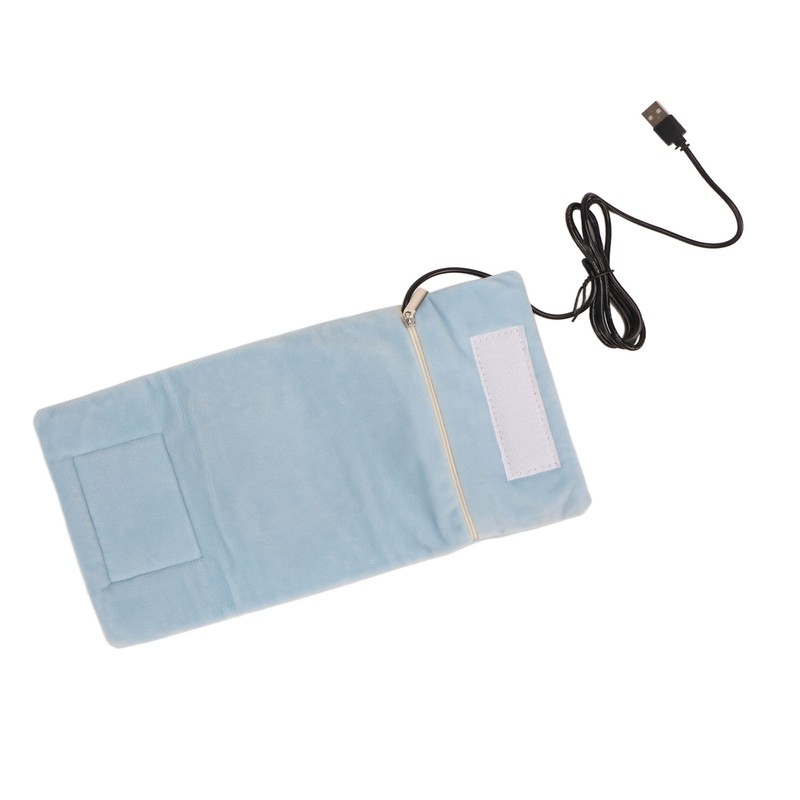 Baby Bottle Warmer Blue Cotton USB Heat Preservation Baby Feeding