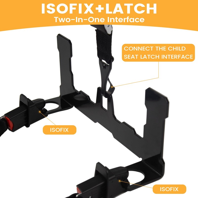 Car Seat Latch Anchor Kit - Converts Older Cars to