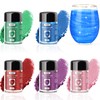 5 Colors Edible Glitter Set, Edible Glitter for Drinks, Luster