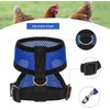 Chicken Harness and Leash, Modified Adjustable Breathable Harness Specially Designed