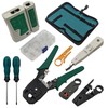 9-in-1 Network Toolkit with RJ45 Ethernet Crimping Tool, Punch Down