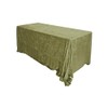 Zhen Linen 90" x 132" Rectangular Velvet Tablecloth (Sage)