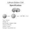 PGSONIC CR2032 3V Lithium Battery (10pcs), Compatible with AirTag, Key