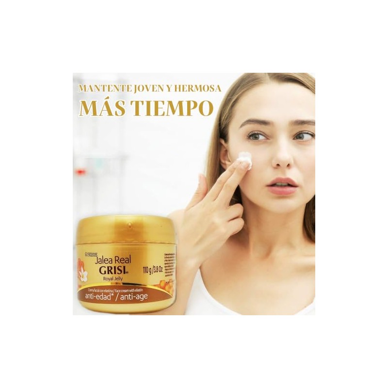 Jalea Real Anti Aging Anti Wrinkles Moisturizing Cream with Elastin