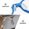 FOMIYES 4Pcs Silicone Eyeglass Nose Pads Non-Slip U Shaped Accessories