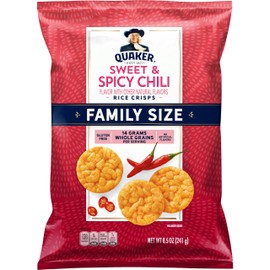 Quaker Rice Crisps, Sweet & Spicy Chili, Gluten Free, 8.5 Oz