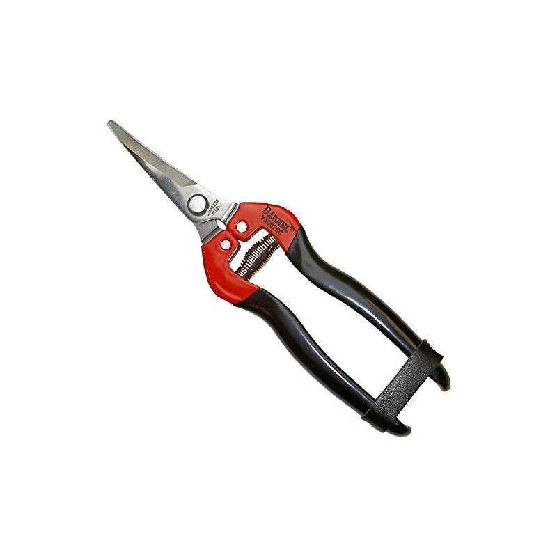BARNEL USA 7-1/2 in. Classic Curved-Blade Needlenose Garden Pruning Shears