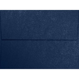 LUXPaper A7 Invitation Envelopes | Peel & Press | 5 1/4" x 7 1/4" | Lapis Metallic - Stardream | 81lb. Text | 50 Qty
