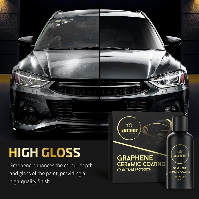Magic Shield Graphene Coating for Cars │ Self-Healing, 5+ Years