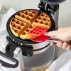 Tovolo Waffle Tongs Mini Silicone Kitchen Tongs for Cooking Serving
