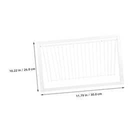 VILLFUL Pigeon Trap Door Collision Bar Bird Cage Entry Door for Pigeons 11.79 Inch Bird Loft Supplies