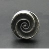 Sterling silver ring Spiral solid 925 R000823 Empress