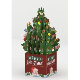 2025 NEW: Christmas Tree Pop-Up Greetings Card. Xmas Tree Card. Every Room Deserves A Xmas Tree Desktop Xmas Tree | Pop Up Card