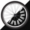 Cycling Reflectors, 96Pcs Bike Wheel Spoke Reflectors, Universal Bicycle Reflective