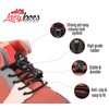 LAZY LACES Elastic No Tie Lock Shoelaces for Sports, Walking,