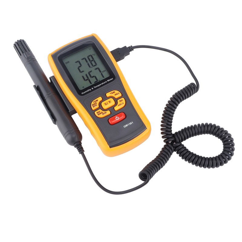 GM1361 Electronic Thermometer Hygrometer Handheld Temperature Humidity Meter for Industry
