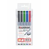 Liquidraw Fineliner Pens Set Of 5 Fine Point Pens 0.5mm
