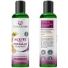 Naturalness Aceite para Masaje Corporal Hidratante con Manzanilla, Hamamelis y
