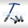 Dunnet Tools Spark Plug Socket Remover Installer Set Flexi T