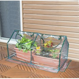 Green Life Vinyl Greenhouse Replacement Cover Green