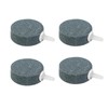 AQUANEAT Air Stone Disc, 4 Packs, Aerator Bubble Diffuser, Air