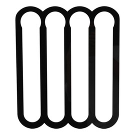 Wall Capsule Holder Compatible For VertuoLine Capsule Pods Vertically Horizontally Mounted Coffee Capsule Rack Storage Black