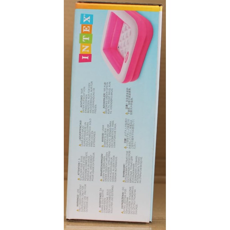 Intex Babypool Play Box Pool, 85 x 85 x 23