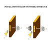 Setaria Viridis Stainless Steel 304 recessed Door Handles ，Hidden Door